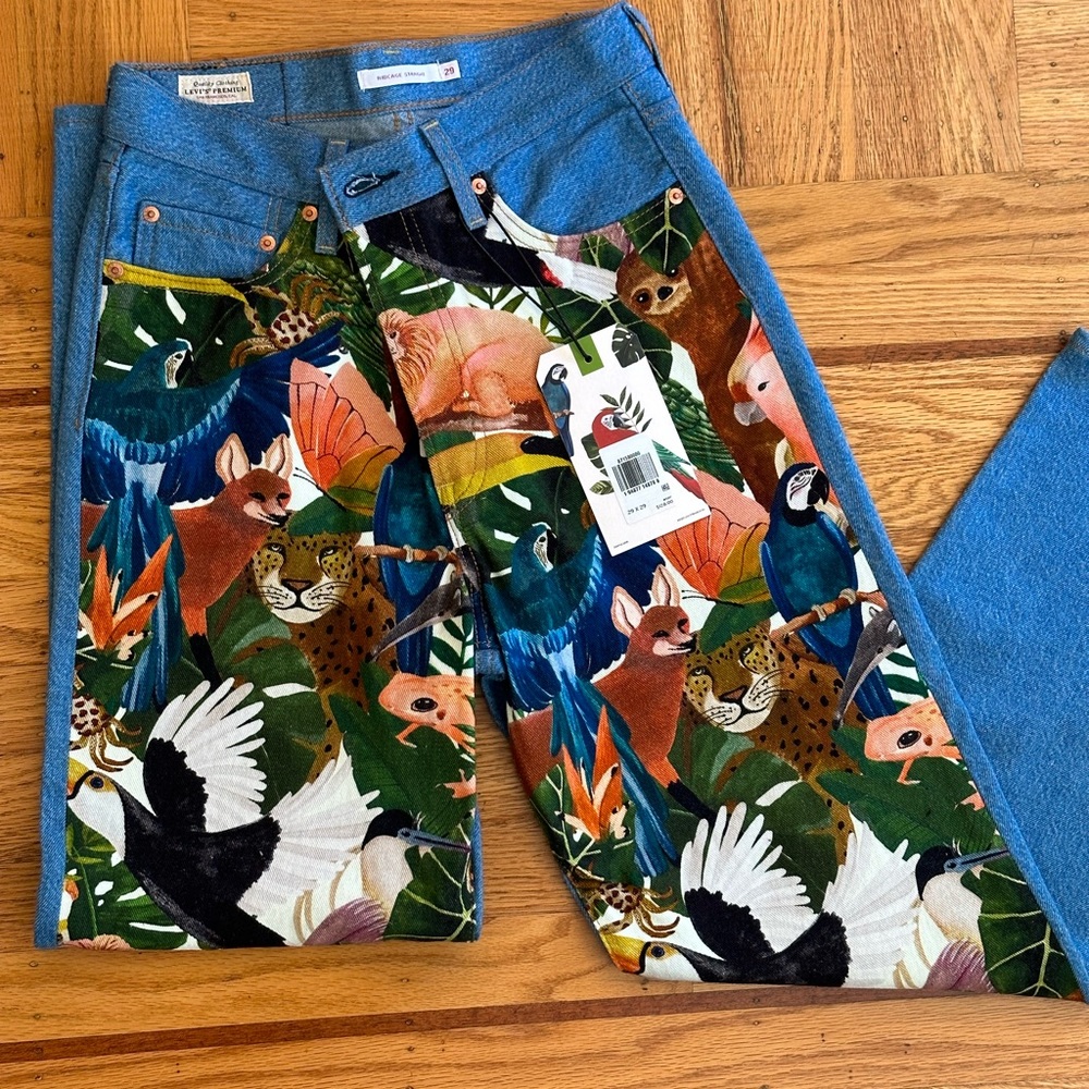 NWT Levi’s Farm Rio Jeans